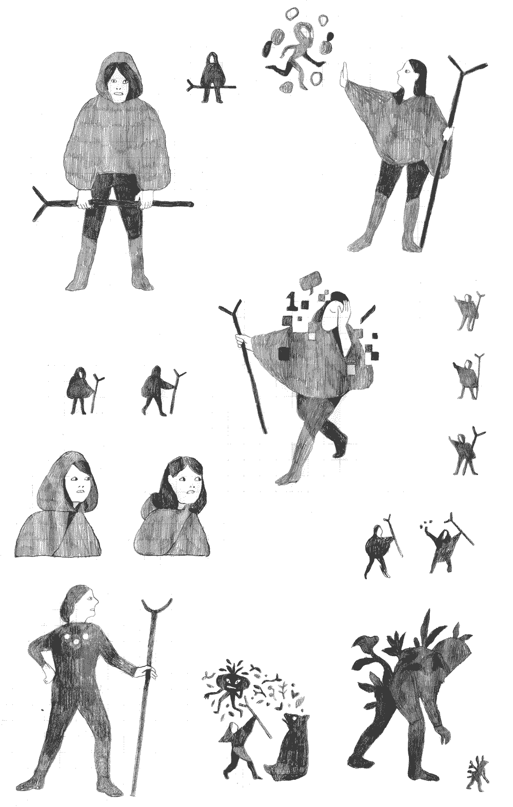 character-sketches